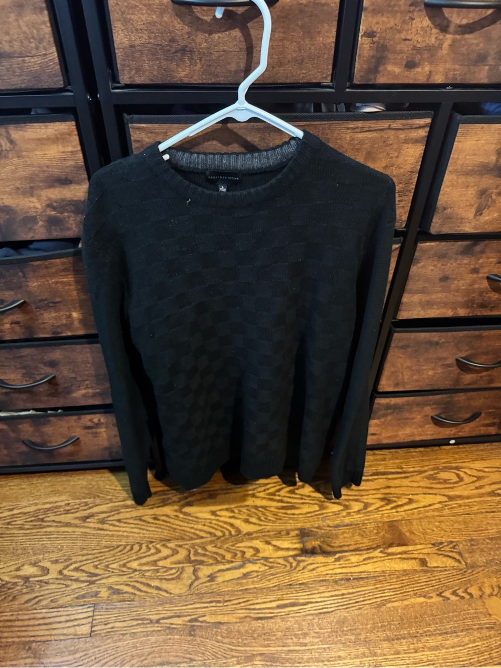 Geoffrey Beene Men's Black Crewneck Sweater XL